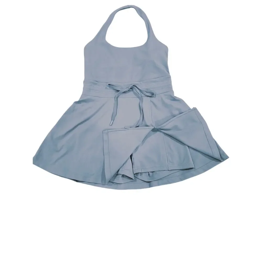 Logilates Game Set Match Halter Active Women Dress Size :Small